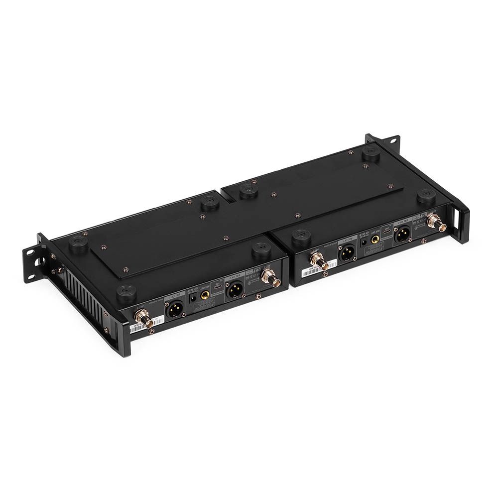 Power Dynamics PD522 UHF Wireless Microphone Set with 2 Handheld Microphones