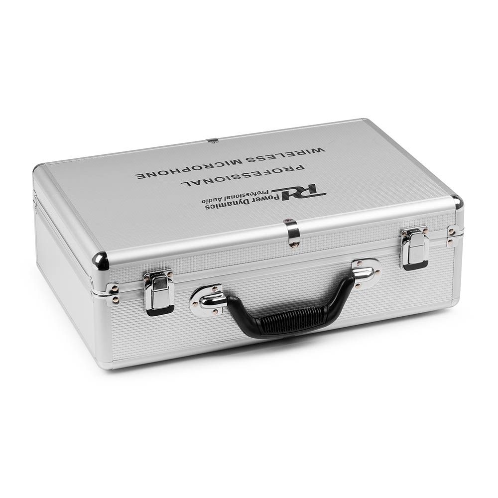 Power Dynamics PD522 UHF Wireless Microphone Set with 2 Handheld Microphones