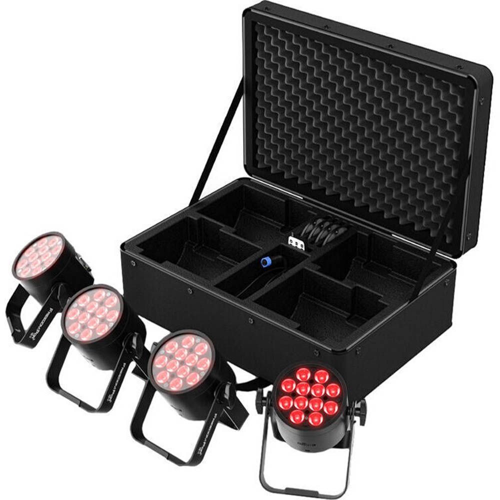 Chauvet DJ Freedom Par Q12 Battery-Powered RGBA LED Fixture 4-Light Kit