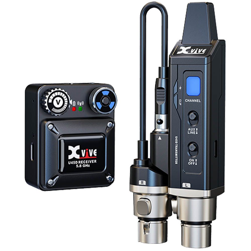 XVIVE U4 In Ear Monitor System 2.4 GHz Wireless System
