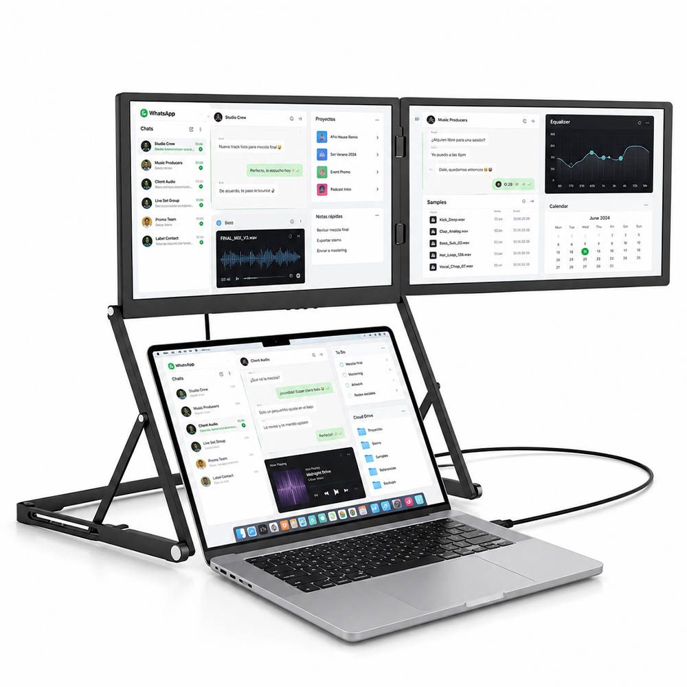 Welx WELX Studio Display Portable Dual-Screen Monitor