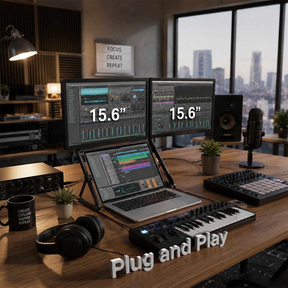 Welx WELX Studio Display Portable Dual-Screen Monitor