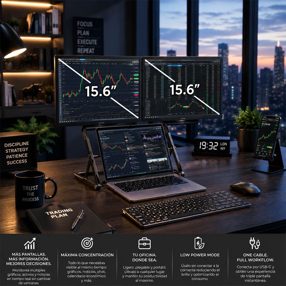 Welx WELX Studio Display Portable Dual-Screen Monitor