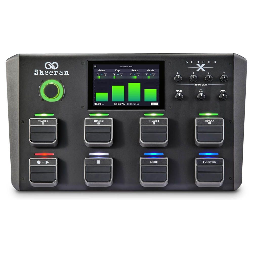 HeadRush FX Sheeran Looper X Multi-Track Looper Unit