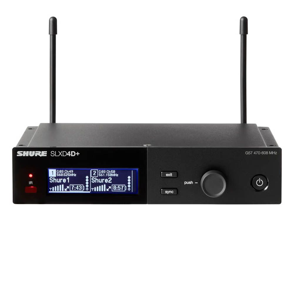Shure SLXD24+/B58 H58 Digital Dual Wireless Handheld System