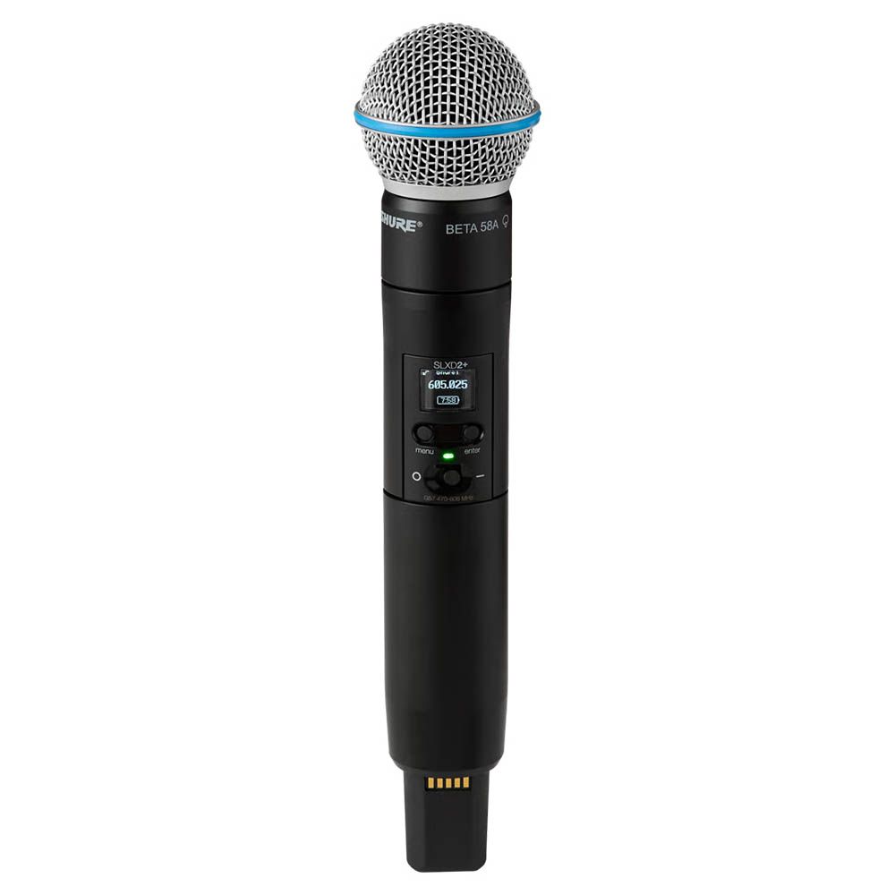Shure SLXD24+/B58 H58 Digital Dual Wireless Handheld System