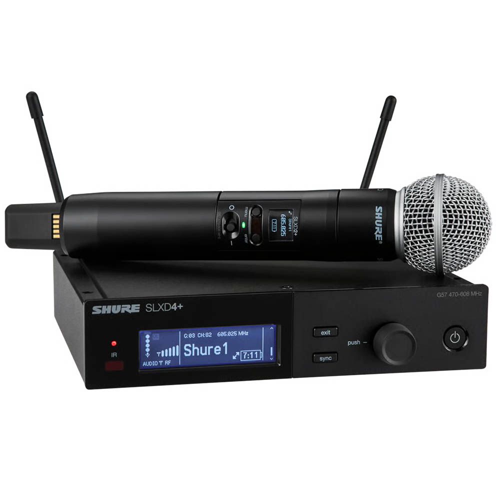 Shure SLXD24+/58 - Digital Wireless Handheld Microphone System (H58 Band)