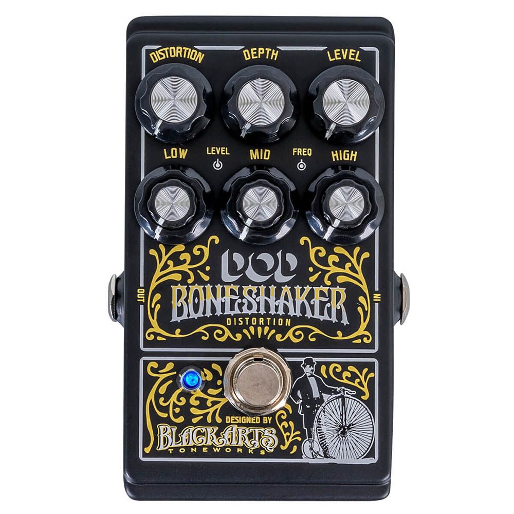 Digitech DOD Boneshaker - Distortion Guitar Effects Pedal (3-Band Parametric EQ)