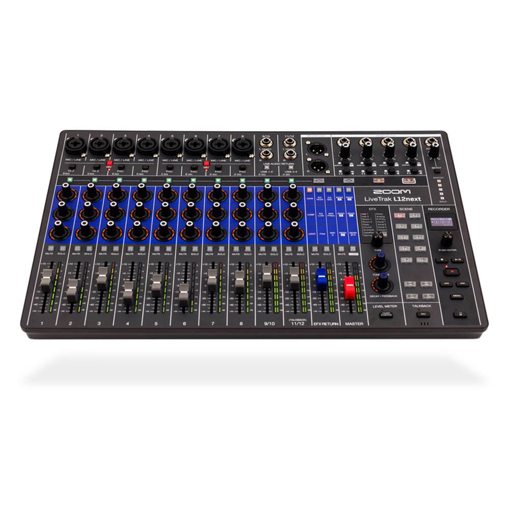 Zoom LiveTrak L12next Digital Mixer/Recorder