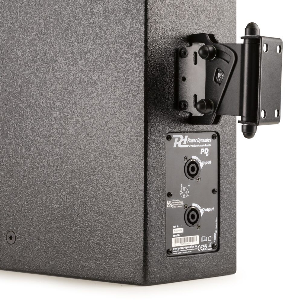 Power Dynamics PDW8B 8" Passive Speaker (Black)