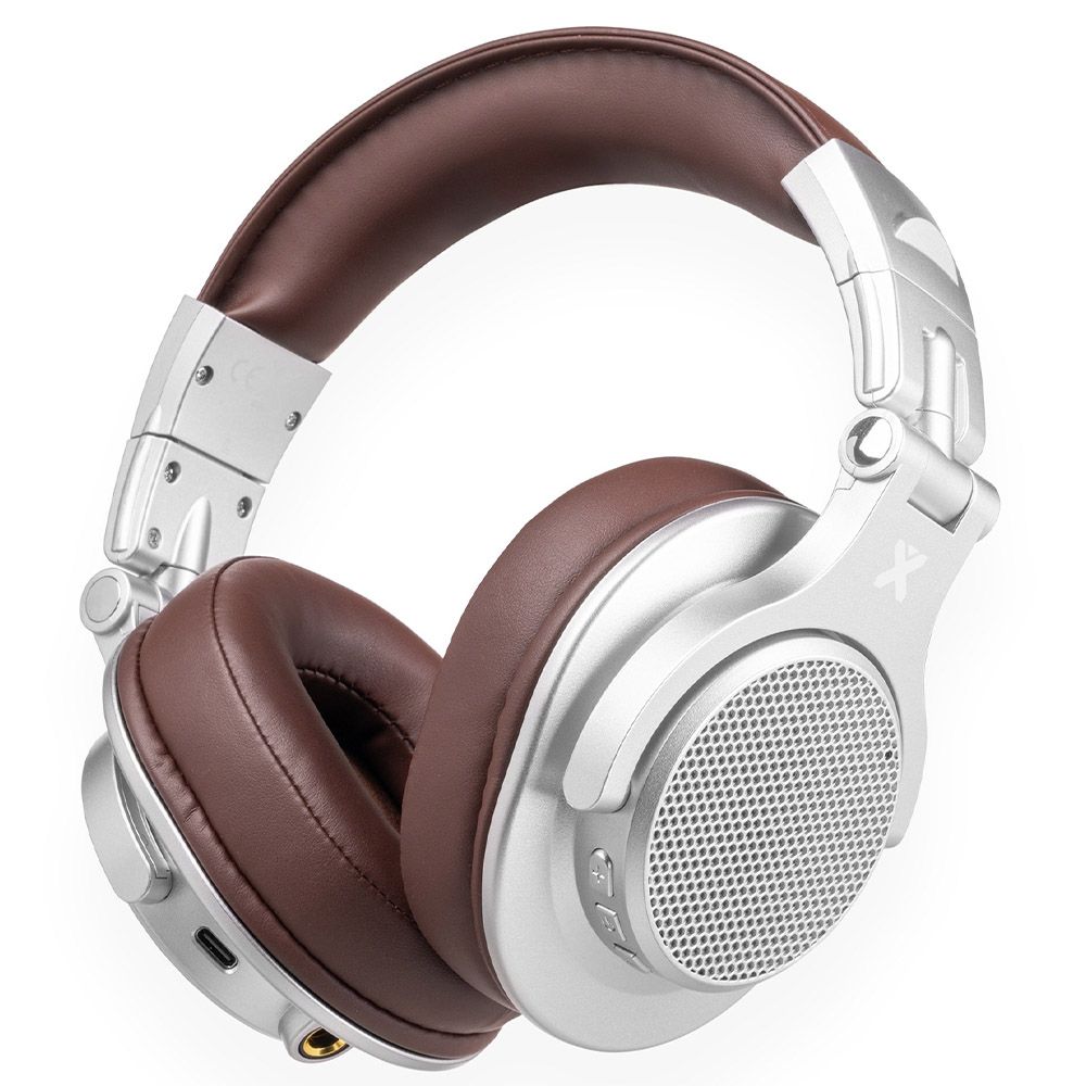 Vonyx HDX120WSN Wireless BT DJ Headphones Aluminium