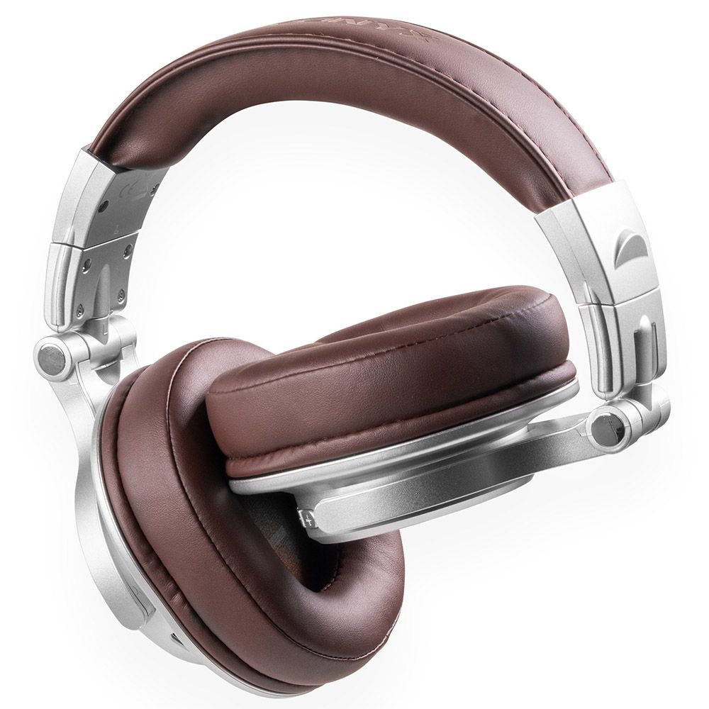 Vonyx HDX120WSN Wireless BT DJ Headphones Aluminium