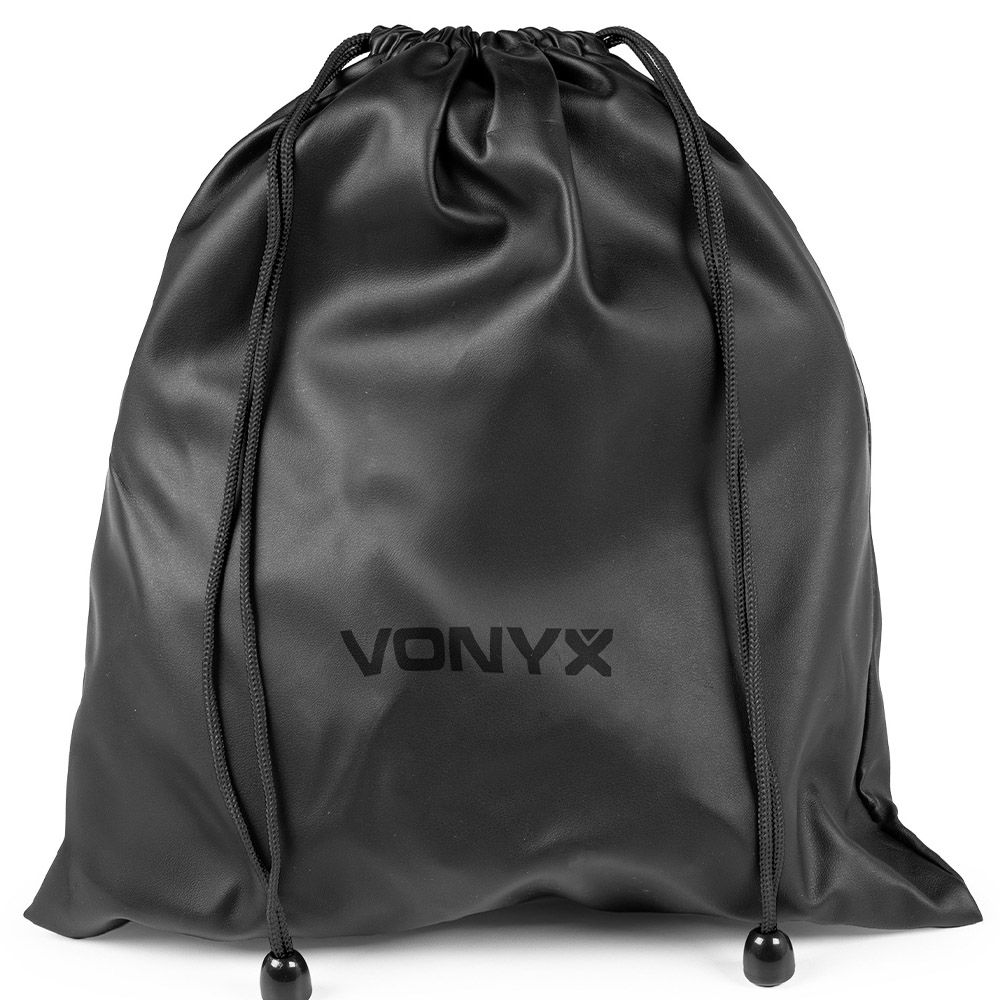 Vonyx HDX120WSN Wireless BT DJ Headphones Aluminium