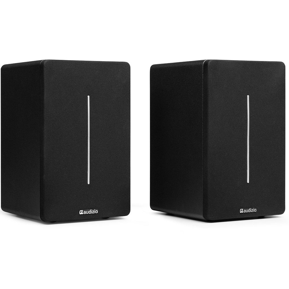 Audizio KS01B Active Bookshelf Speaker Set 120W BT Black