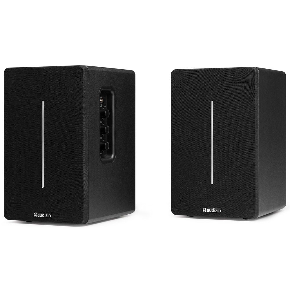 Audizio KS01B Active Bookshelf Speaker Set 120W BT Black