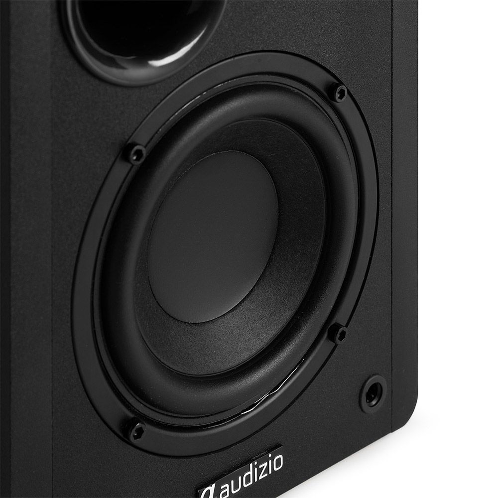 Audizio KS01B Active Bookshelf Speaker Set 120W BT Black