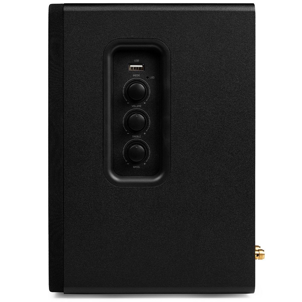 Audizio KS01B Active Bookshelf Speaker Set 120W BT Black