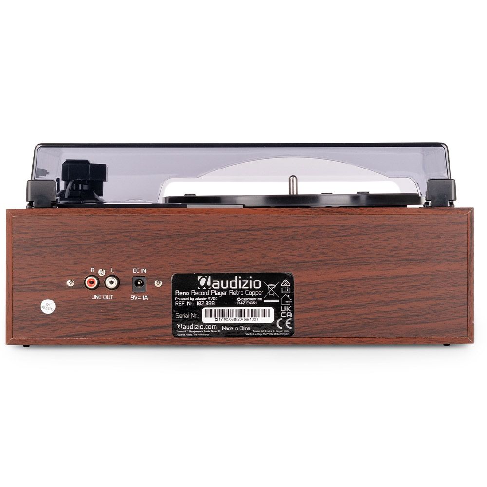 Audizio Reno Record Player Retro Copper