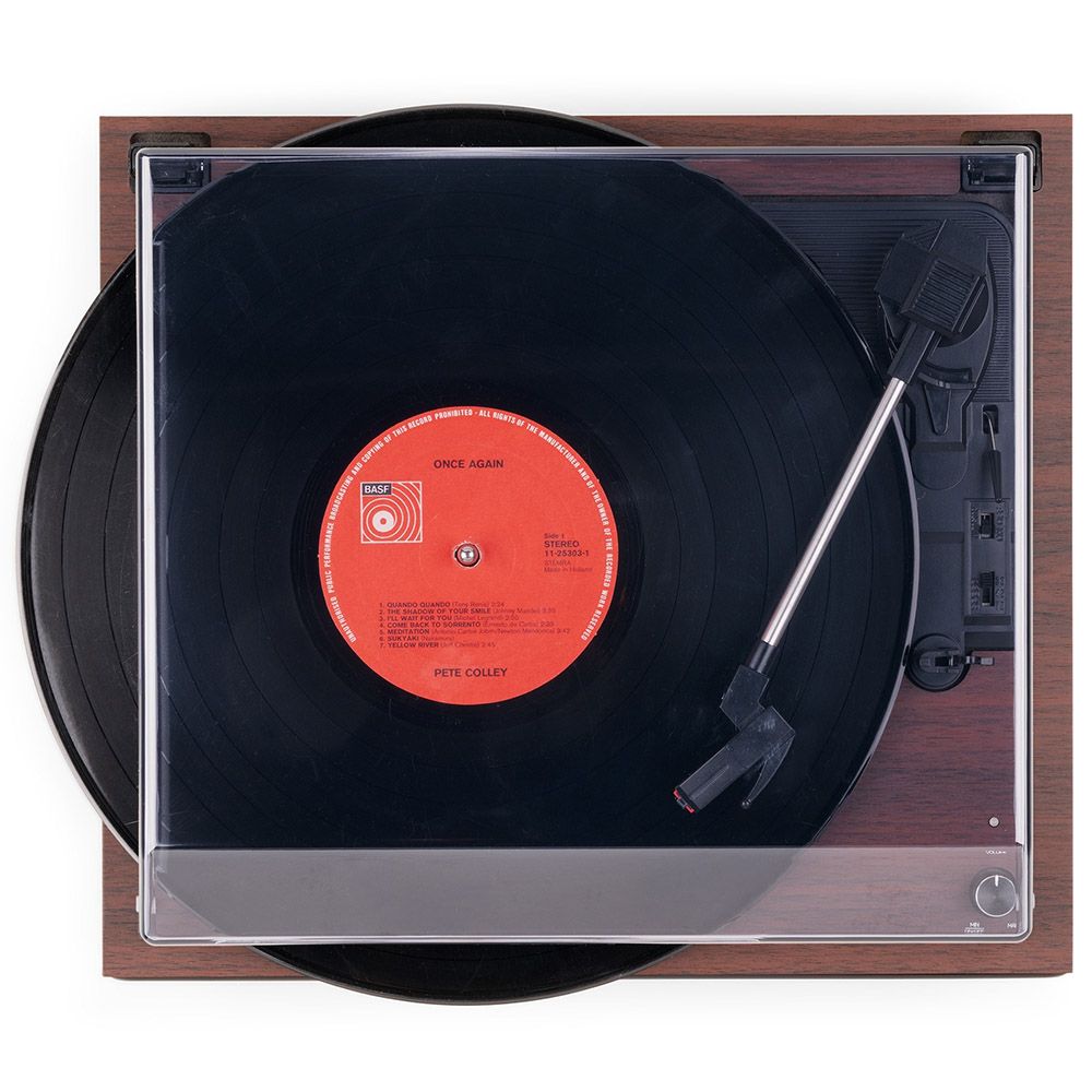 Audizio Reno Record Player Retro Copper