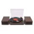Fenton RP165D Record Player Set (Dark Wood)