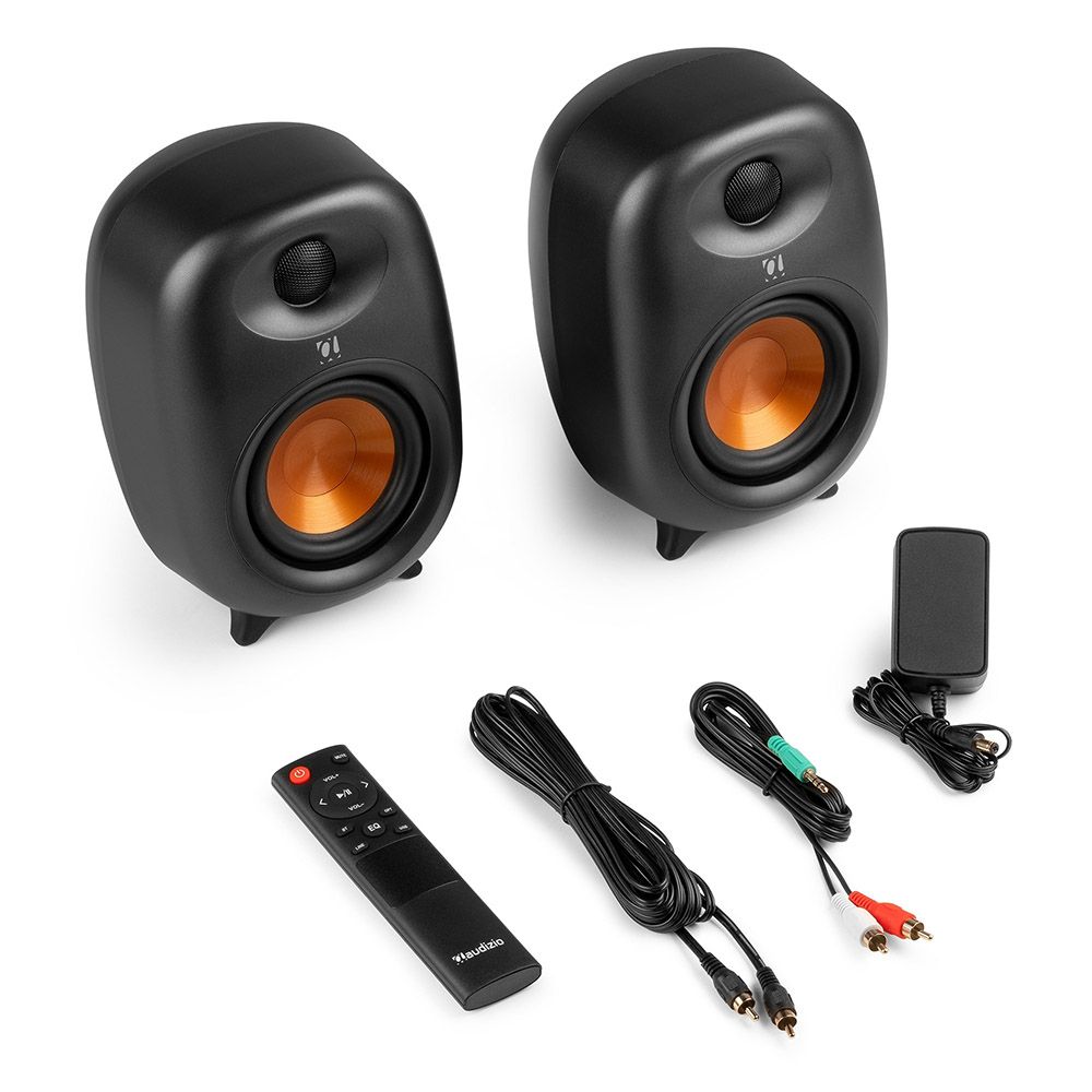 Audizio RS80 Active Bookshelf Speaker Set