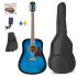 Max SoloJam Western Guitar Pack (Blue)