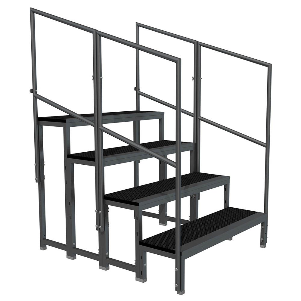 Power Dynamics 750MH Stage Modular Stairs Handrail - Image 3