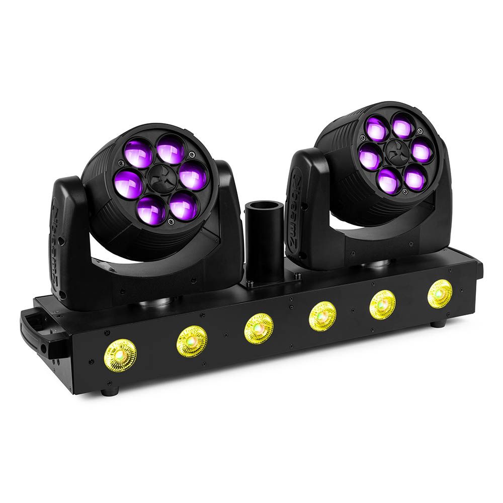 Beamz Fuze Twin LED Wash Moving Head Bar - Image 5