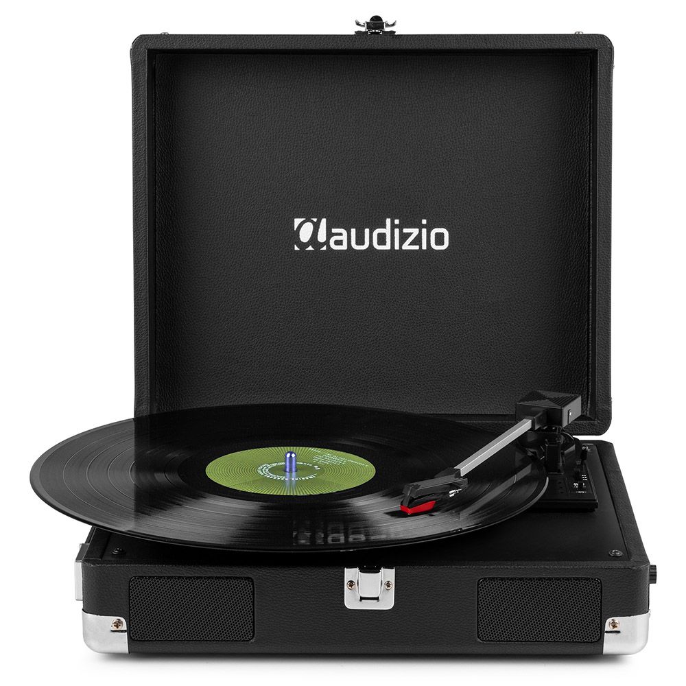 Audizio RP111BK Black Briefcase Record Player - Image 3