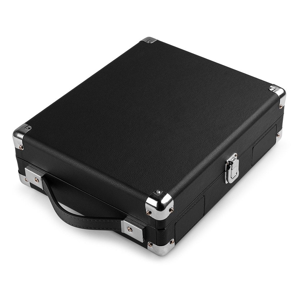 Audizio RP111BK Black Briefcase Record Player - Image 5