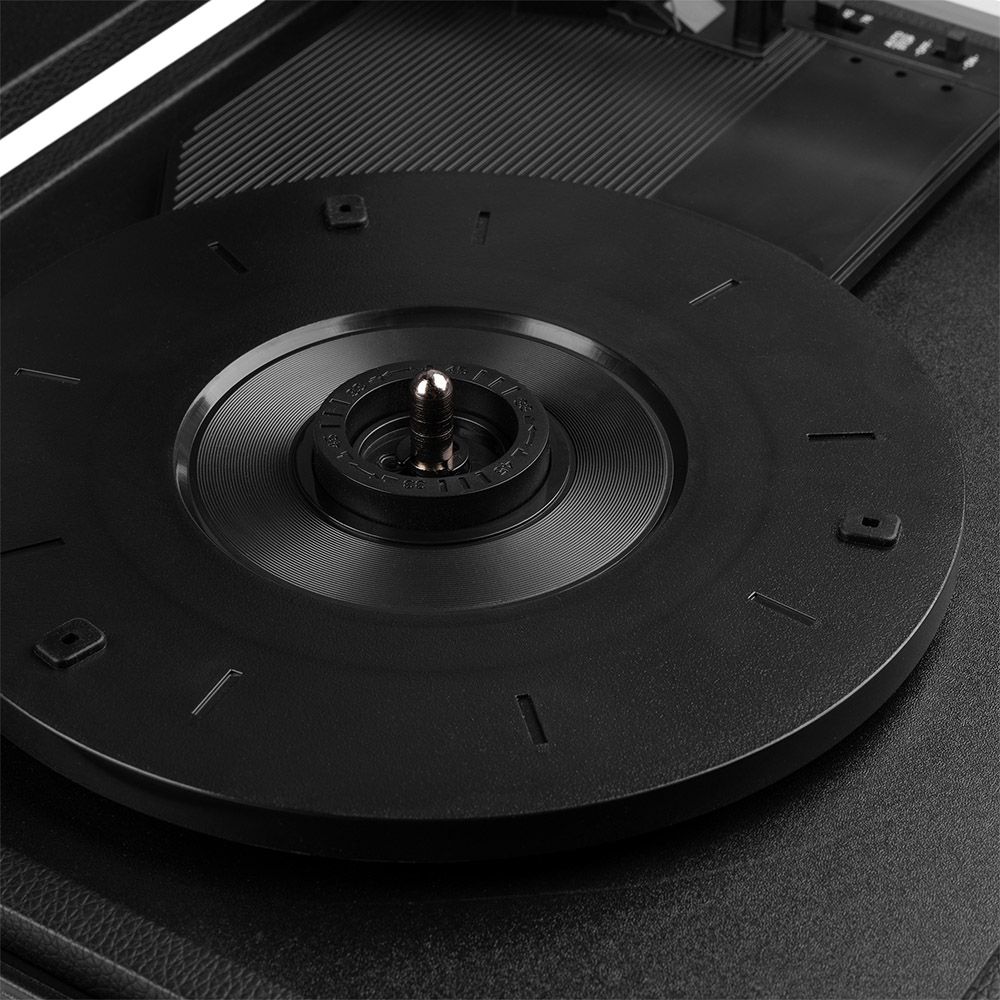 Audizio RP111BK Black Briefcase Record Player - Image 8