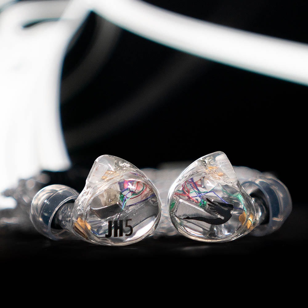 JH Audio JH5 Universal (Clear) - 2 Driver/2-Way Crossover IEM - Image 5