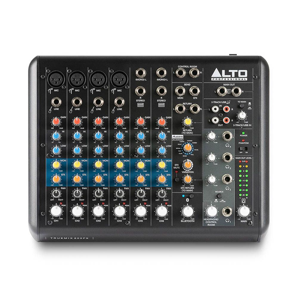 Alto TRUEMIX800FX TrueMix 800 FX Portable Audio Mixer