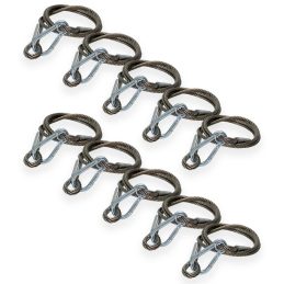 AVE SW800PK10 Medium Duty Safety Cable Wire (10 Pack)