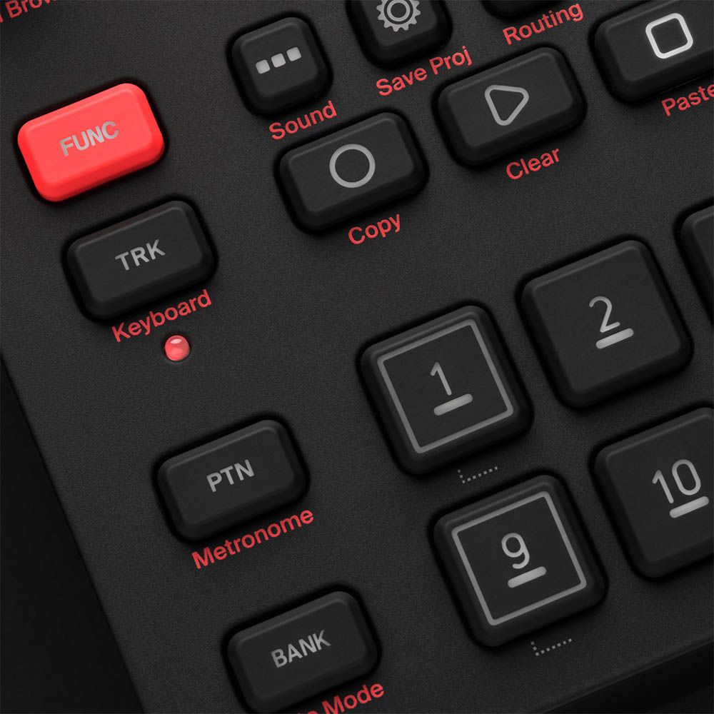 Elektron Analog Heat+FX Button Rubber Cap Kit