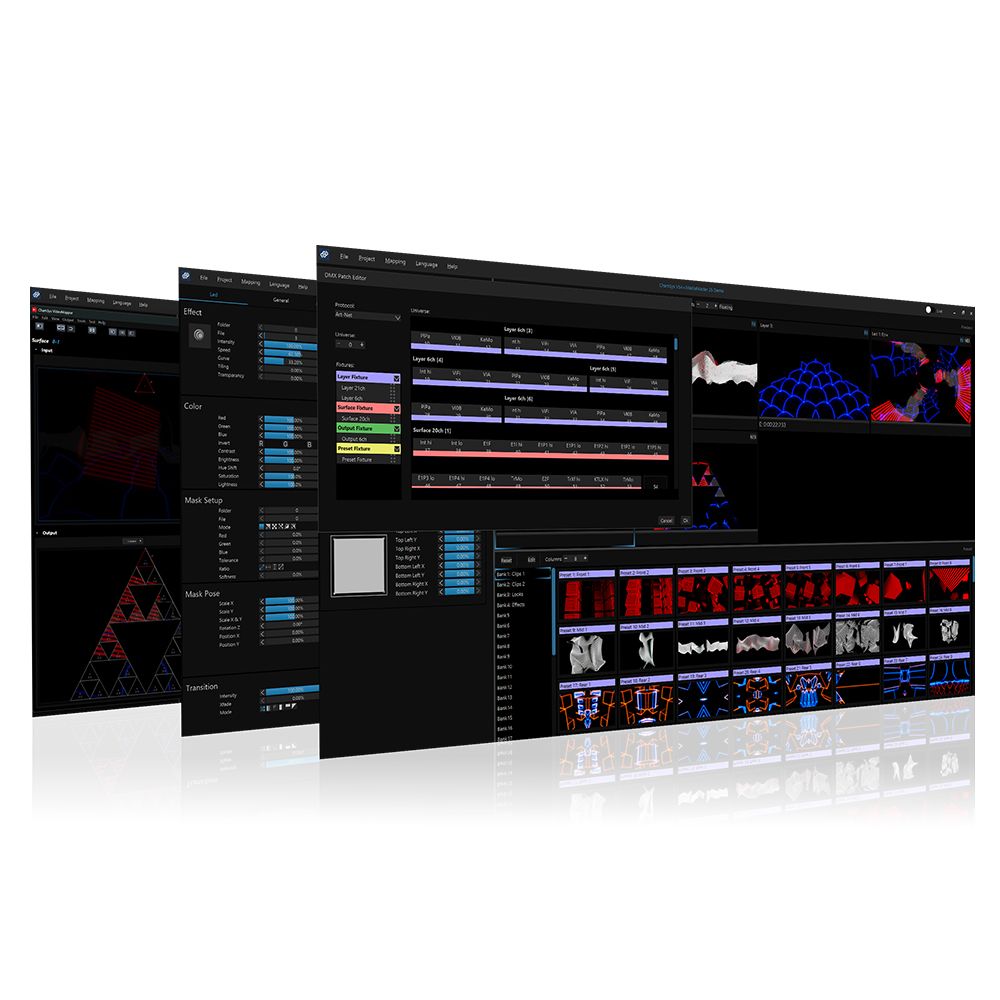 Chamsys CS500100 MediaMaster Core 12-Layer Video Control Software