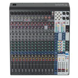 Soundcraft Signature Plus 16 16-Channel Analog Mixer with Lexicon Effects