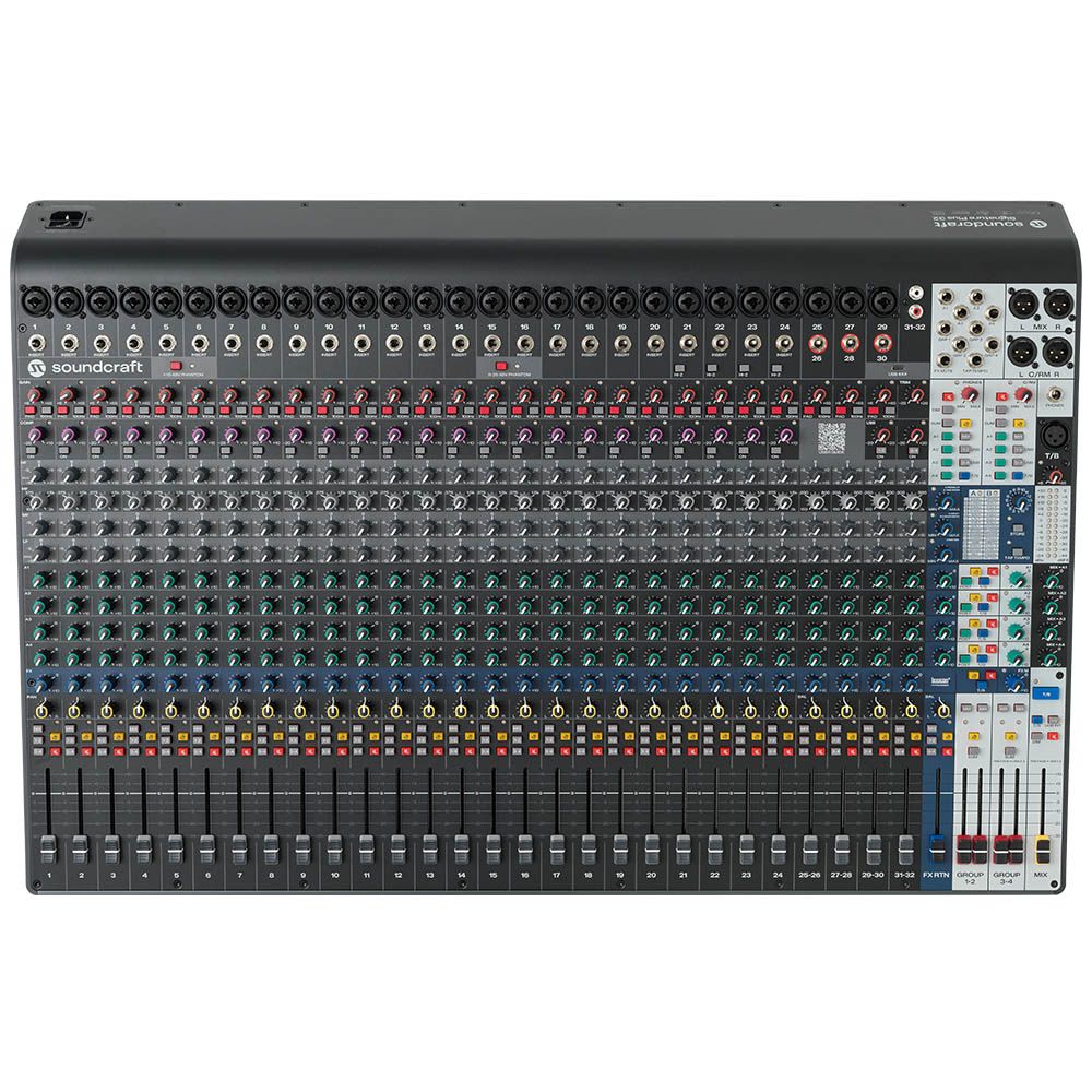 Soundcraft Signature Plus 32 32-Channel Analog Mixer with Lexicon Effects
