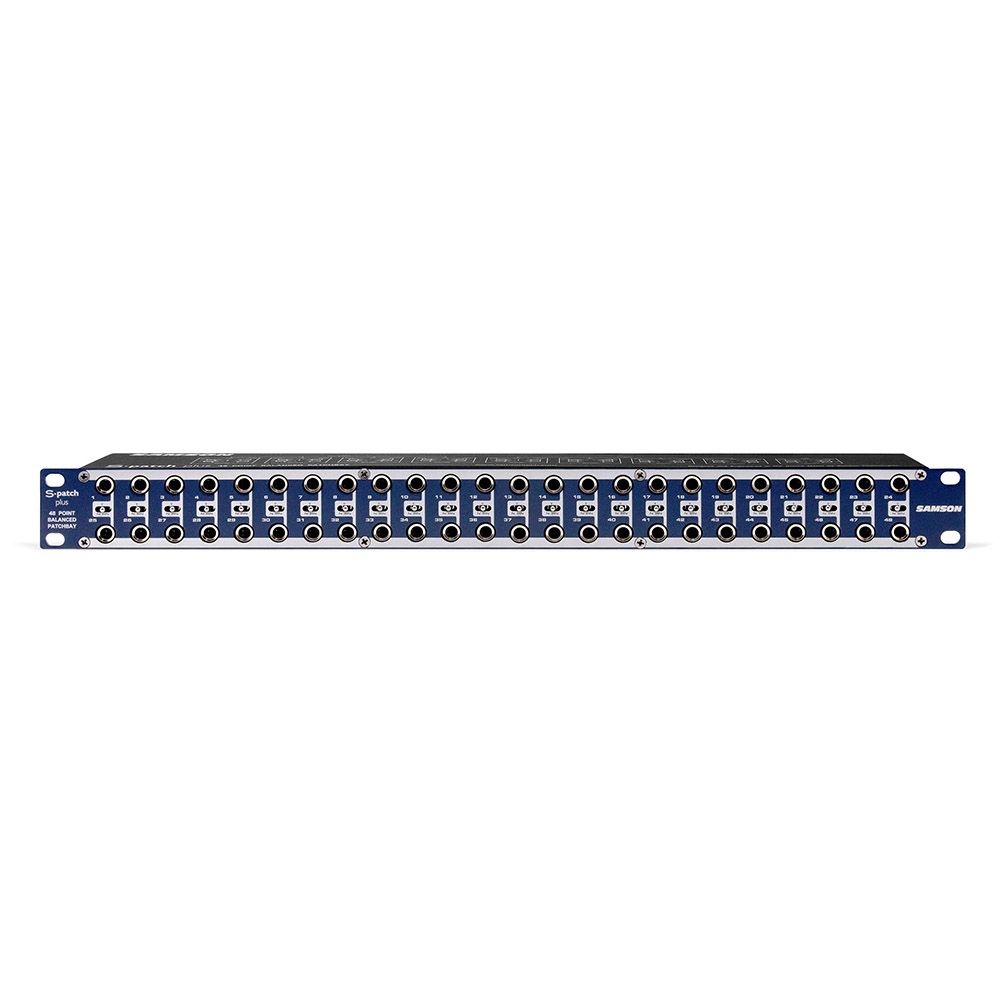 Samson S-Patch Plus 48-Point Patch Bay
