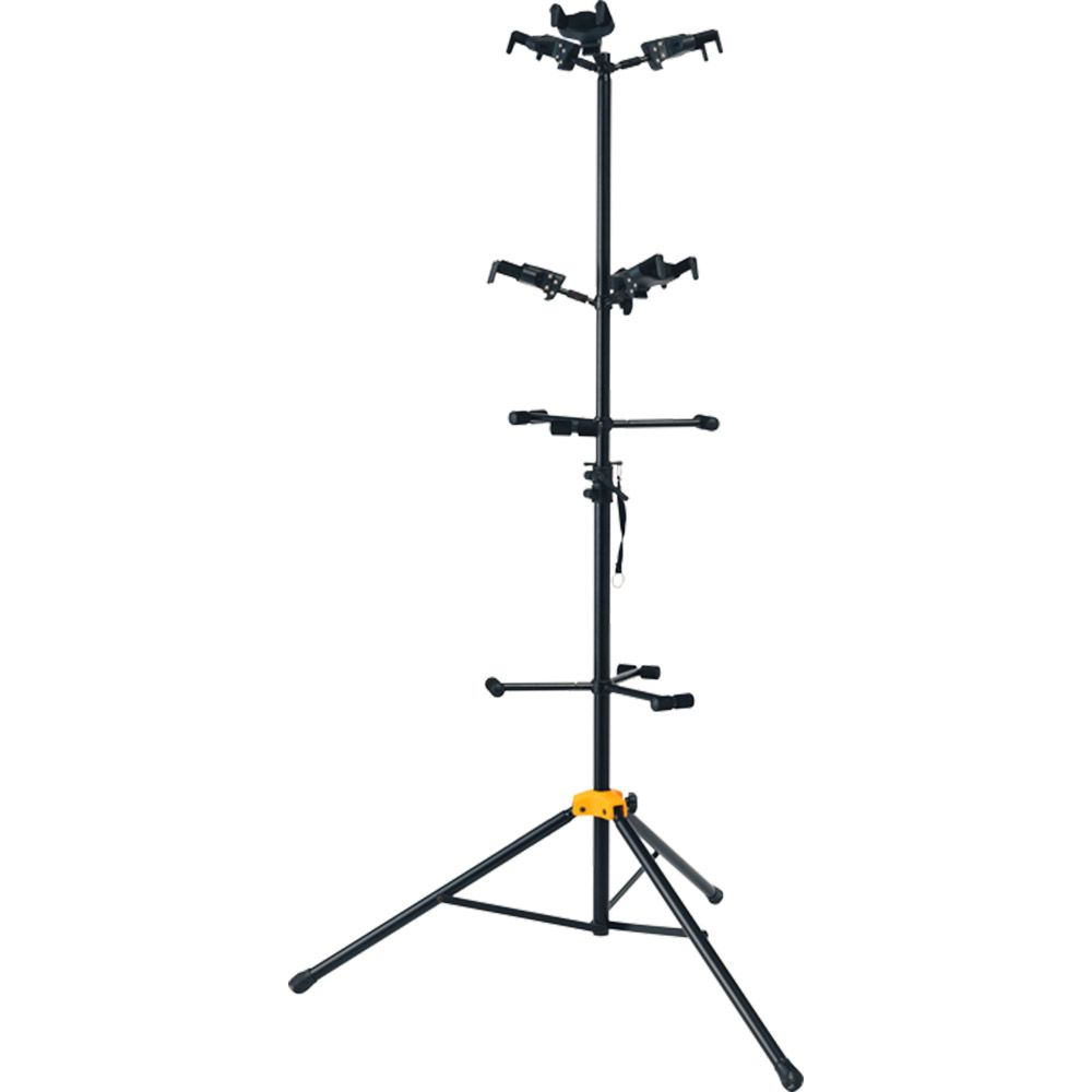 Hercules GS526B PLUS 6-Piece Auto Grip System Guitar Stand