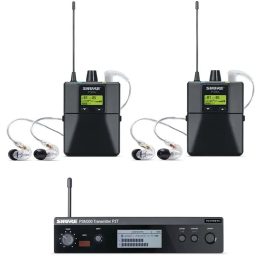 Shure P3TRA215TL19 Twin Wireless System (630-654 MHz)