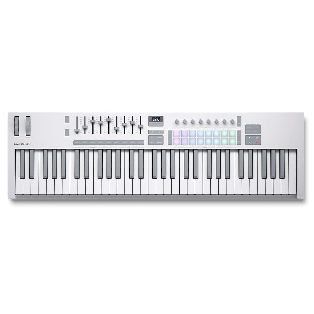 Novation Launchkey 61 White MK4 MIDI Controller