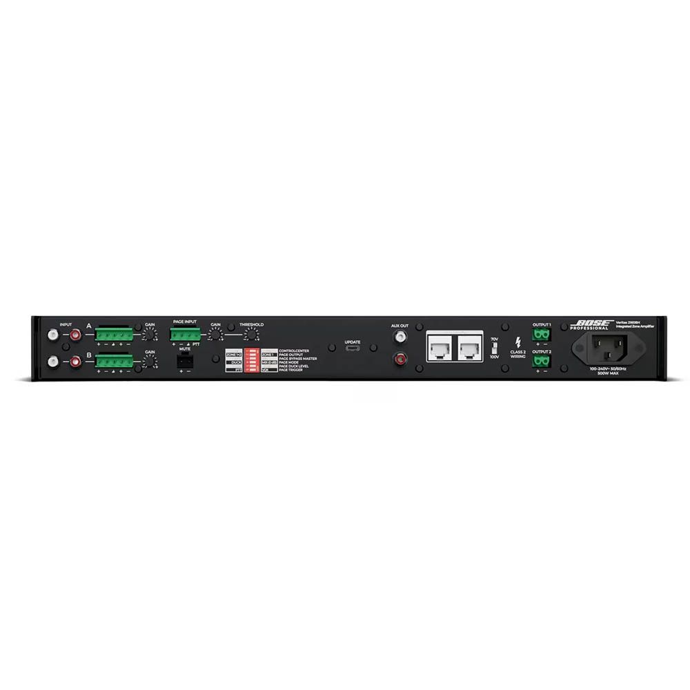 Bose Professional Veritas 2160BH Mixer Amplifier & 6× FreeSpace FS4SE Surface-Mount Loudspeakers (3 Pairs, White)