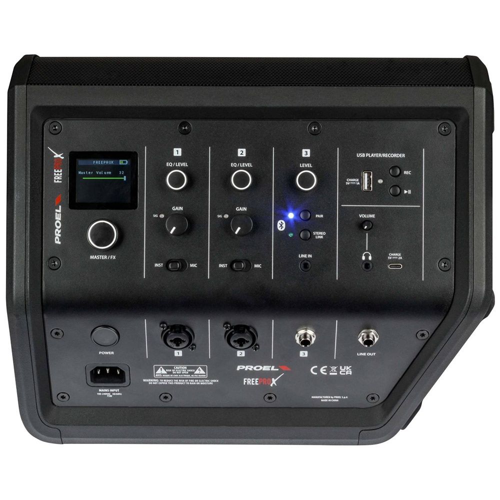 Proel FREEPROX Battery-Powered PA System