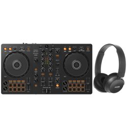 Pioneer DJ DDJ-FLX4 & Koss BT330i DJ Controller and Headphones Pack
