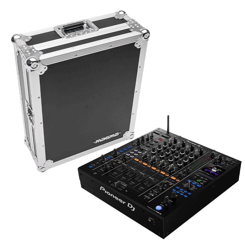 Pioneer DJ DJM-A9 4-Channel Professional DJ Mixer with Magma MGA41025 Hardcase