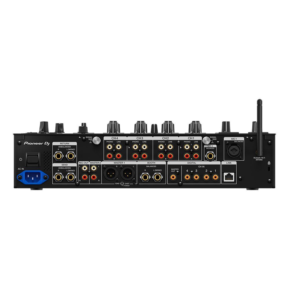 Pioneer DJ DJM-A9 4-Channel Professional DJ Mixer with Magma MGA41025 Hardcase
