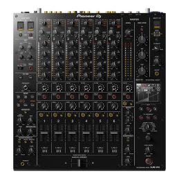 Pioneer DJ DJM-V10 6-Channel Professional DJ Mixer + Magma Multi-Format Case Player/Mixer (V10/A9) Set - Black/Silver
