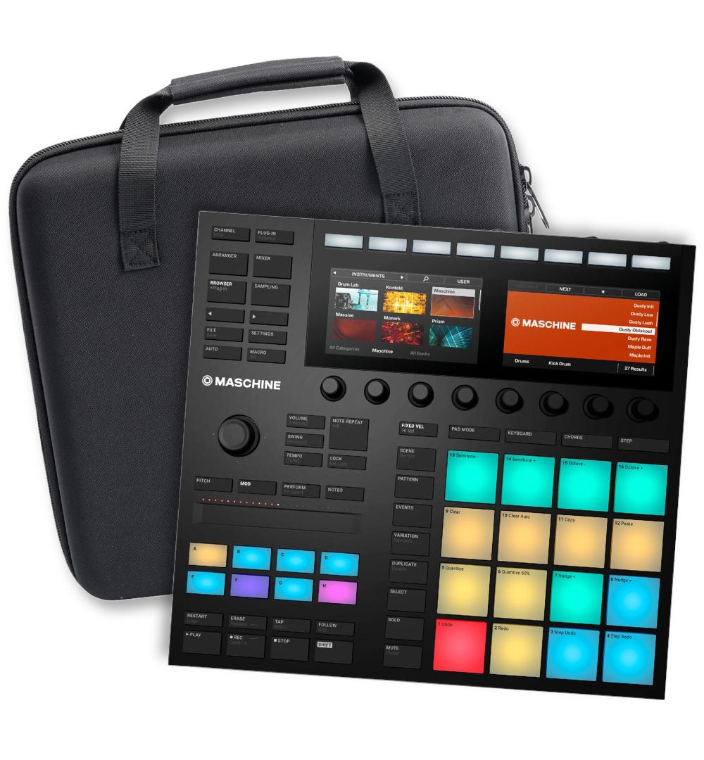 Native Instruments Maschine MK3 Production Studio with Magma CTRL Case