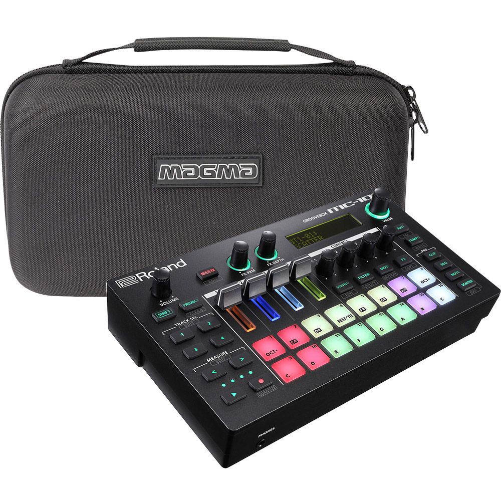 Roland MC-101 Groovebox with Magma CTRL Case